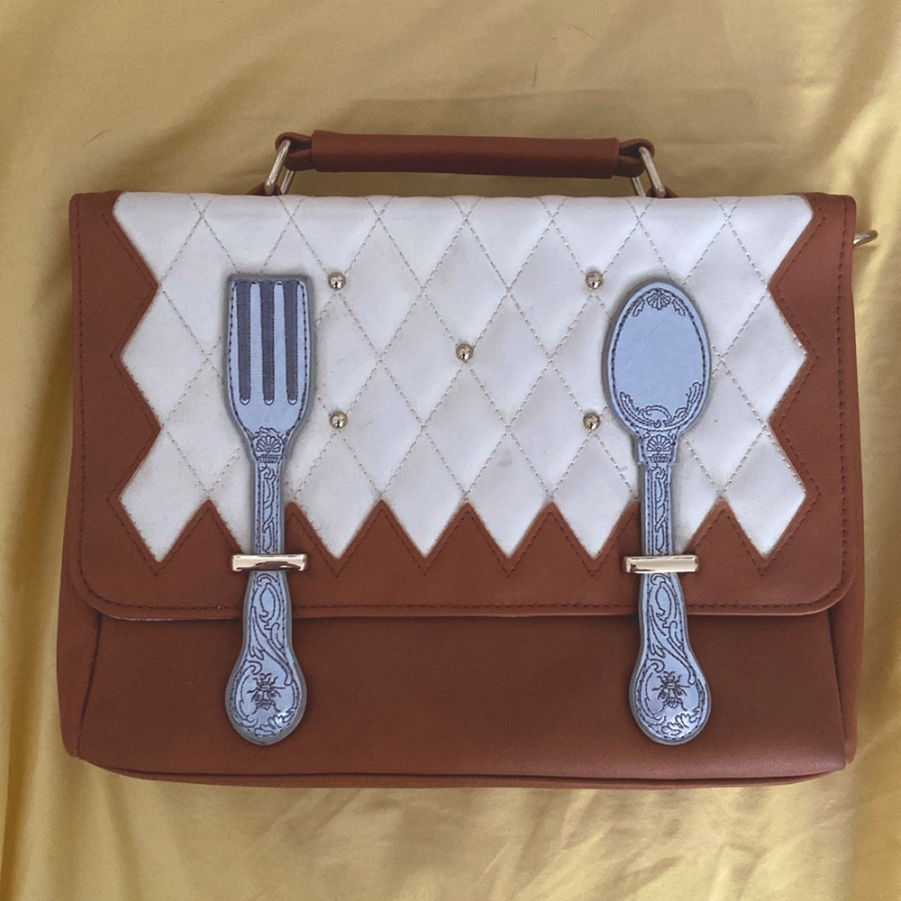 Disney Japan Beauty and the Beast Satchel Bag
